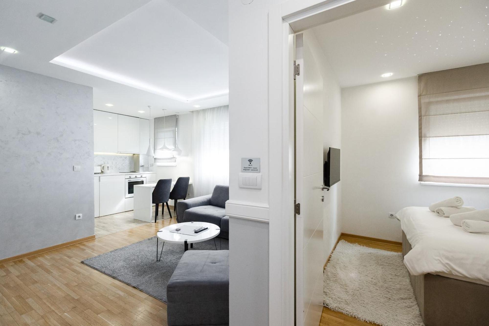 White Apartments Belgrade Chambre photo